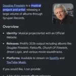Not Douglas Firestein!